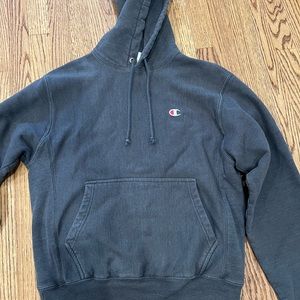 Champion grey hoodie size M